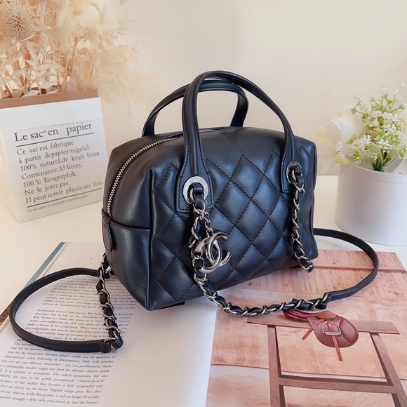 Chanel Quilted Duffle Bag - Picture 3 of 10